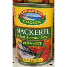 Caribbean Choice Mackerel Hot & Spicy 425g