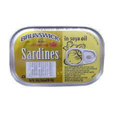 Brunswick Sardine in Soya Oil 106g