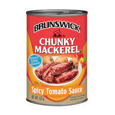 BRUNSWICK CHUNKY MACKEREL (Spicy Tomato Sa.) (425)