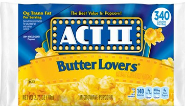 ACT II Buter Lovers Popcorn