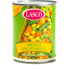 Lasco Mixed Vegetable 241g