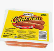 [5715] Grace Chicken Frankfurters 900g