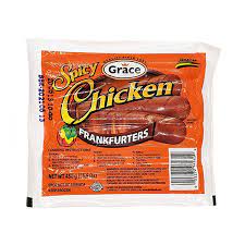 [5719] Grace Spicy Chicken Frankfurters 450g