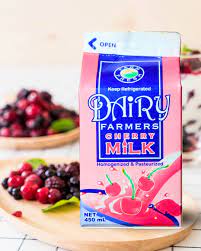 [5534] Dairy Farmers Cherry Milk 450ml