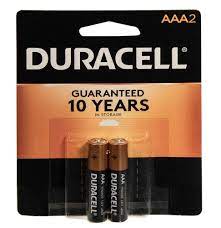 [110] Duracell Battery 2AAA