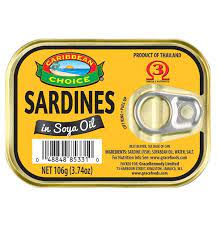[10831] Caribbean Choice Sardines in Soya Oil (106g)