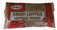 [101303] Grace Green Lentils 400g