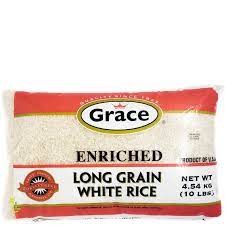 [101296] Grace Long Grain  White Rice 10Lb