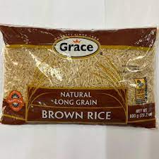 [101074] Grace Natural Long Grain Brown Rice 800g
