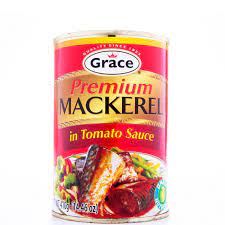 [101337] Grace Premiun Mackerel in tomato sauce 410g